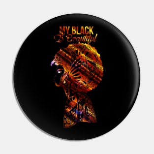 Afro Beauty - My Black Is Beautiful Pin