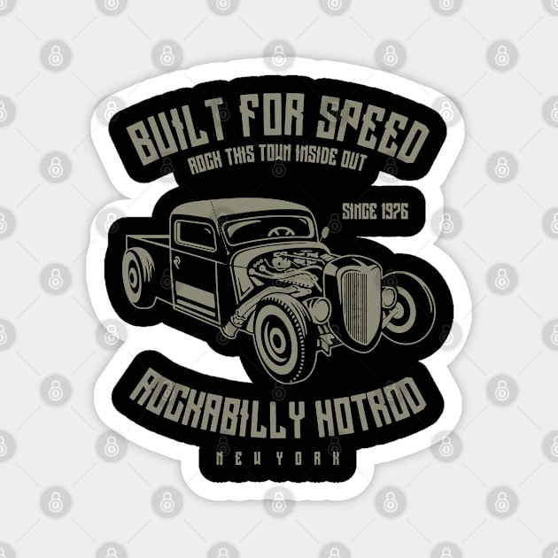 Built For Speed Magnet by JakeRhodes