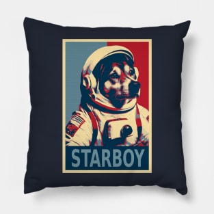 Starboy Astronaut Dog Funny HOPE Pillow