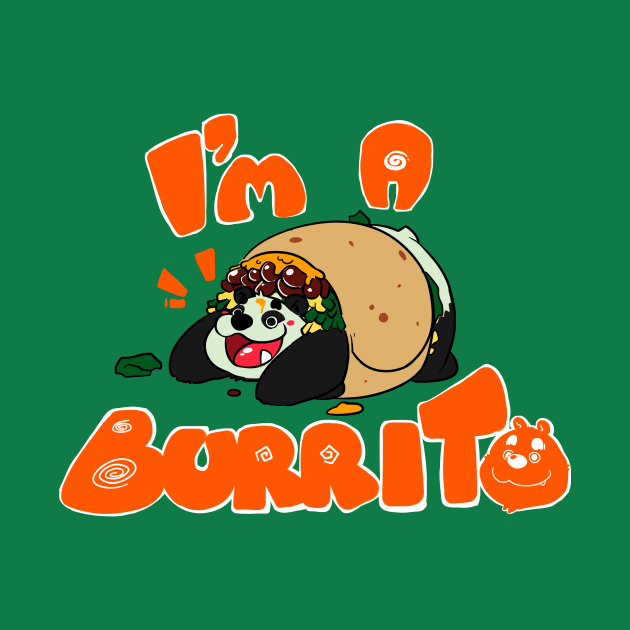 I'm a panda burrito! by Pako