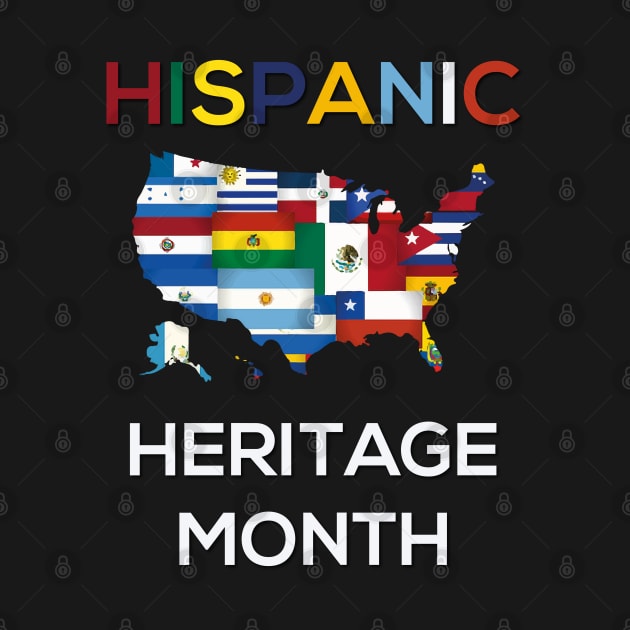 Hispanic Heritage Month Shirt by SDxDesigns