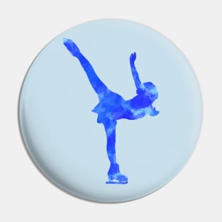 Figure skating (spiral) Pin