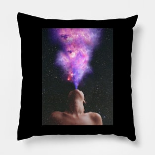 Nebula Woman Pillow