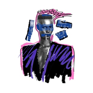 MISS GRACE JONES 80S RETRO STYLE T-Shirt