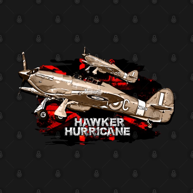 Hawker Hurricane by aeroloversclothing