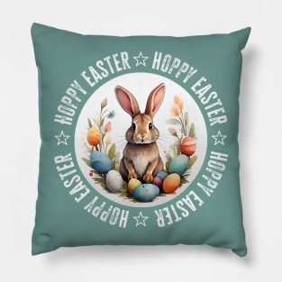 Hoppy Easter Pillow