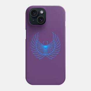 blue phenix Phone Case