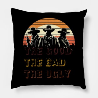 cow boy  t shirt Pillow