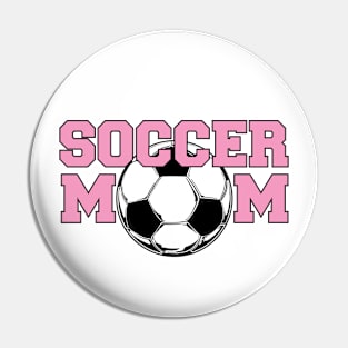 Soccer MoM in Pink Pin