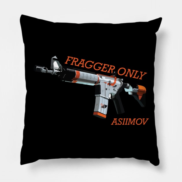 CSGO M4A4 ASIIMOV Pillow by musazhar