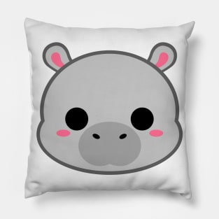 Cute Hippo Pillow