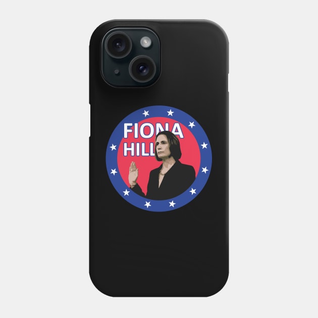 Fiona Hill fan club Phone Case by Amrshop87