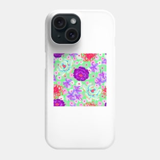 Colorful flowers Phone Case