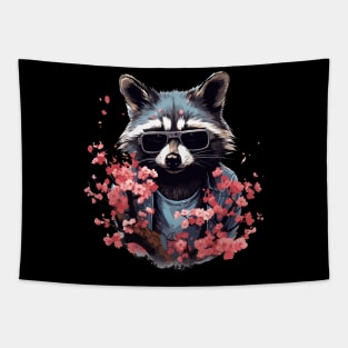 Cottagecore Kawaii Anime Raccoon Men Women Funny Raccoon Tapestry