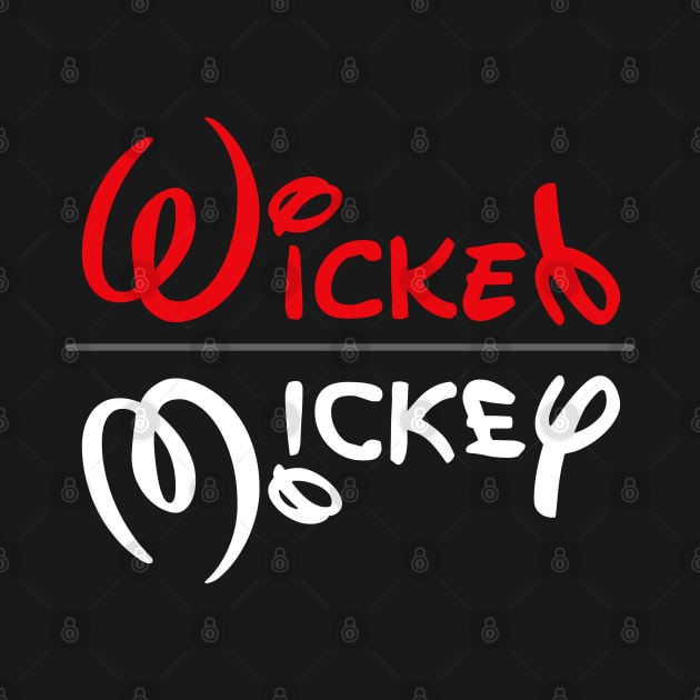 Wicked Mickey by Alema Art