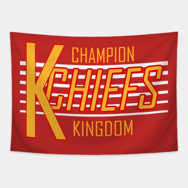 chiefs Tapestry by Amberstore