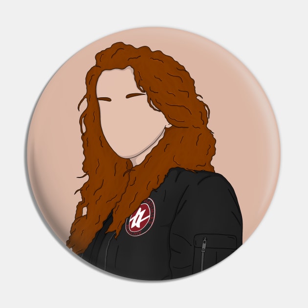 Meredith Beckham - Vampire Academy Pin by hereidrawagain