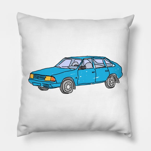 ussr cars Pillow by Antho