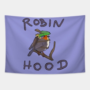 Robin Hood bird Tapestry