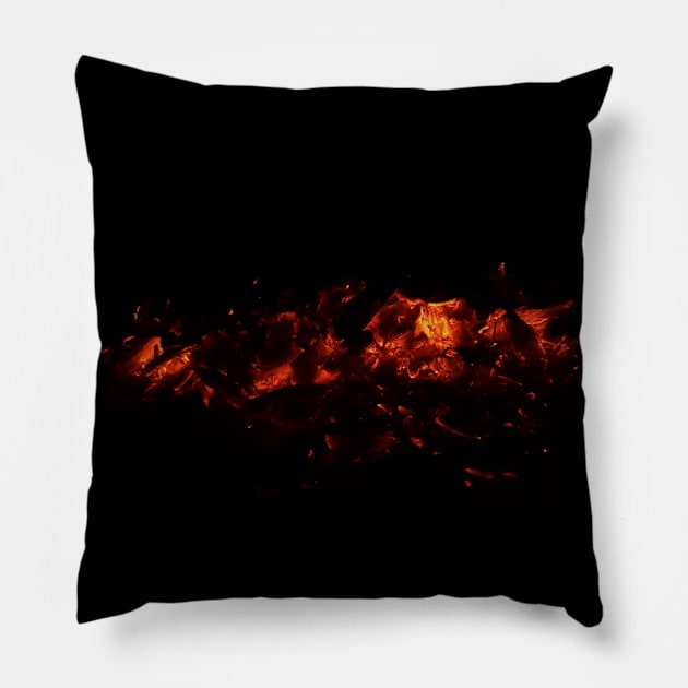 Embers Pillow by GerrardShuttleworthArt