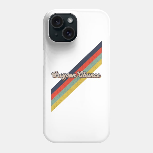 retro vintage color Greyson Chance Phone Case by HarryMarket