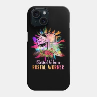 Blessed To Be A Postal Worker Phone Case