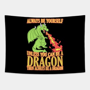 Cool Dragon For Men Women Boys Kids Mythical Dragon Lovers Tapestry