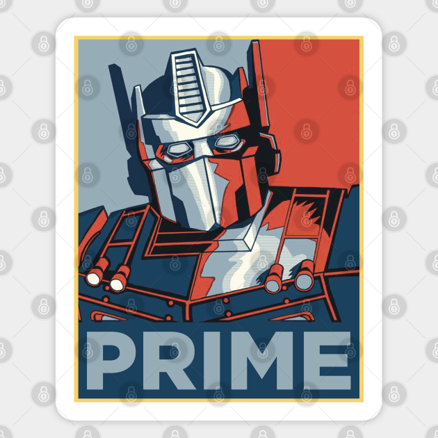 Prime - Optimus Prime - Sticker
