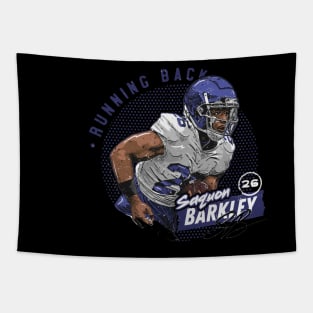 Saquon Barkley New York G Dots Tapestry