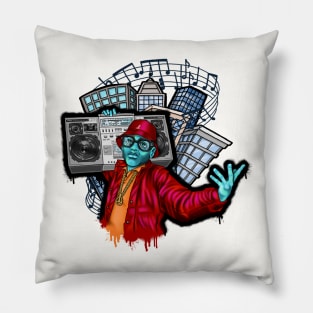 Hip Hop on My Radio Pillow