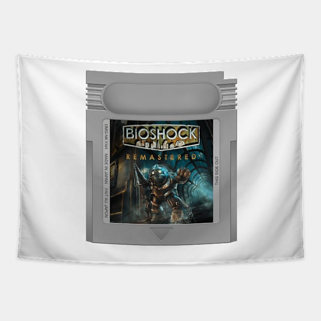 Bioshock Remastered Game Cartridge Tapestry by PopCarts