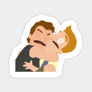 Zeke & Jimmy Jr Hug Magnet