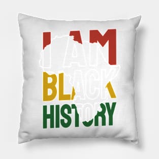 I Am Black History - Black History Month NYS Pillow