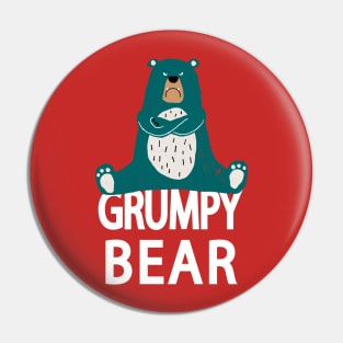 Grumpy Bear Pin