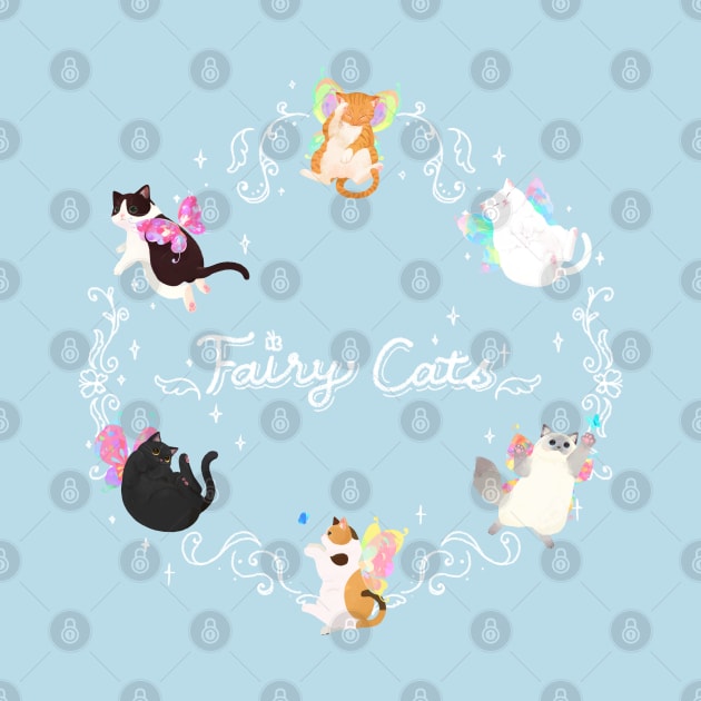 Circle of Fairy Cats by You Miichi