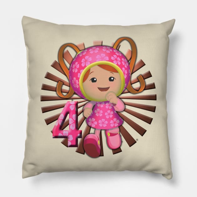 umizoomi 4 Pillow by heromaskcat