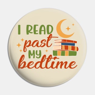 I read past my bedtime Pin