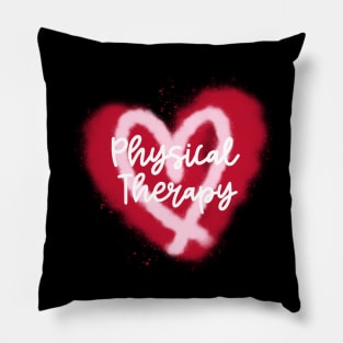 Physical Therapy, Valentine's Day Pillow