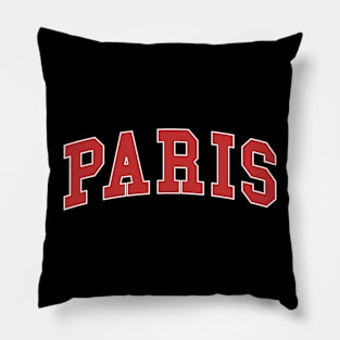 Paris College Pillow