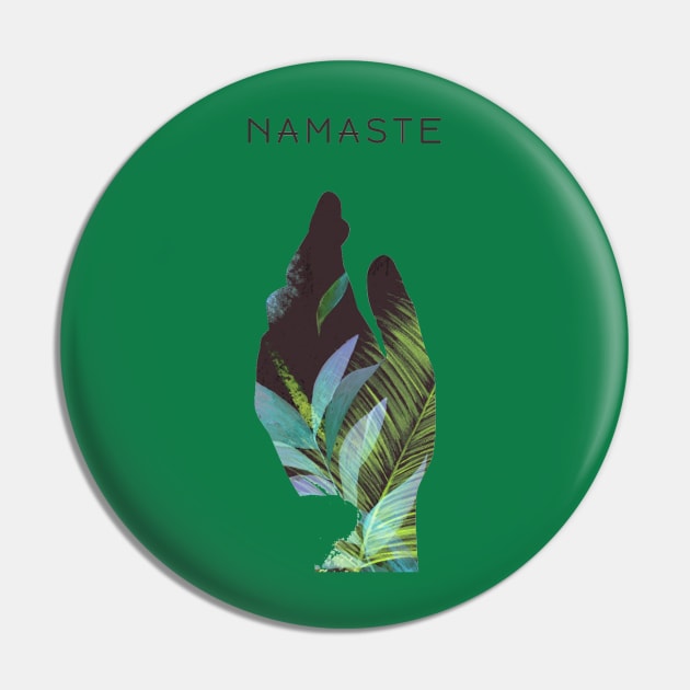 Namaste Pin by Thibazy Shop