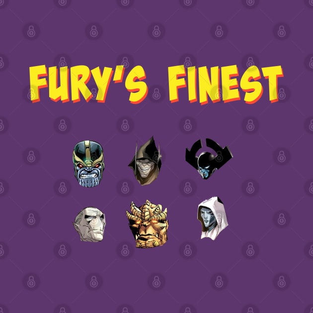 Fury's Finest Logo The Black Order by Fury's Finest