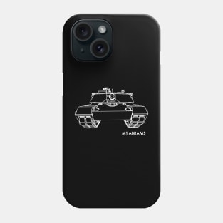 M1 Abrams Tank Phone Case