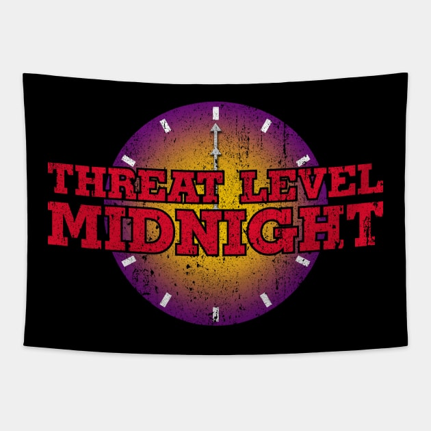 Threat Level Midnight Tapestry by huckblade