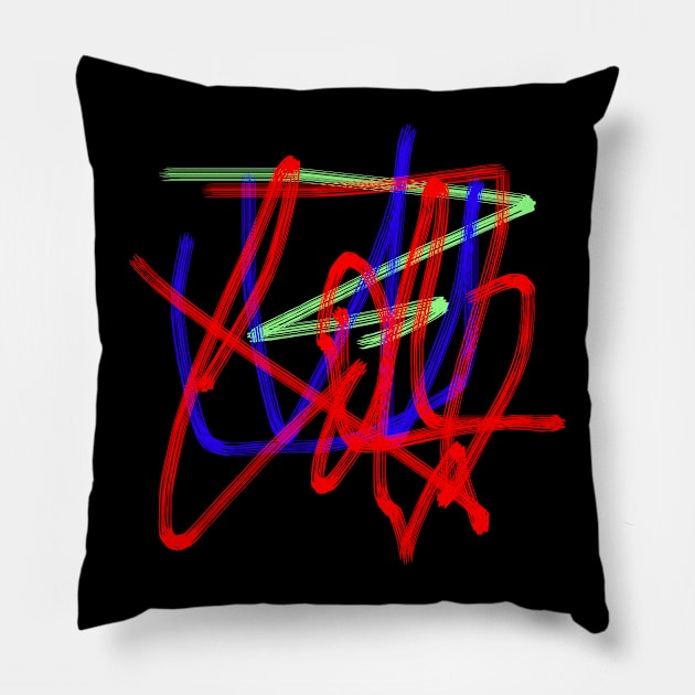 Graffiti artist Pillow by lenn