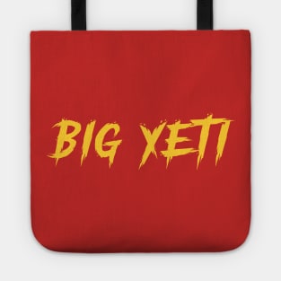 Big Yeti Typography Design Tote