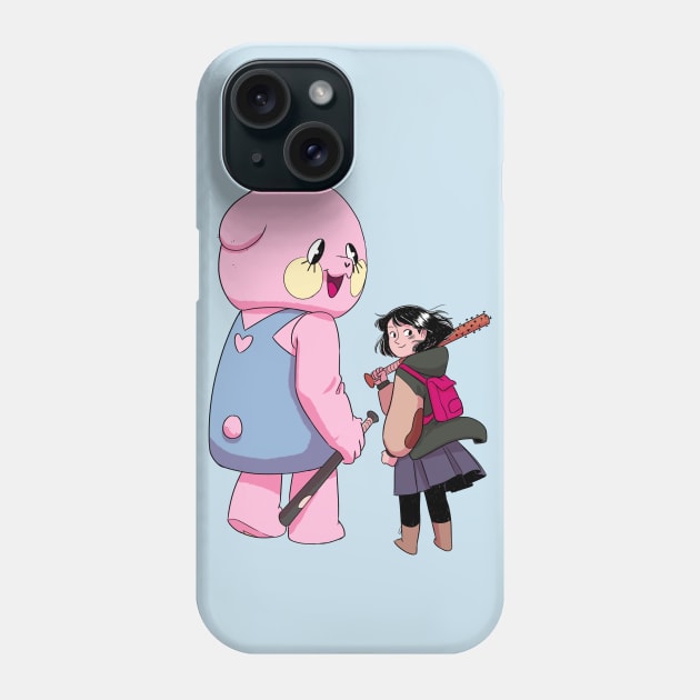 Yuna & Kawachan - Look Back Phone Case by LaurenS