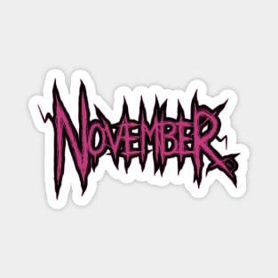 November Magnet