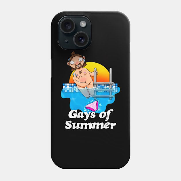 Gays of Summer Naked Phone Case by LoveBurty