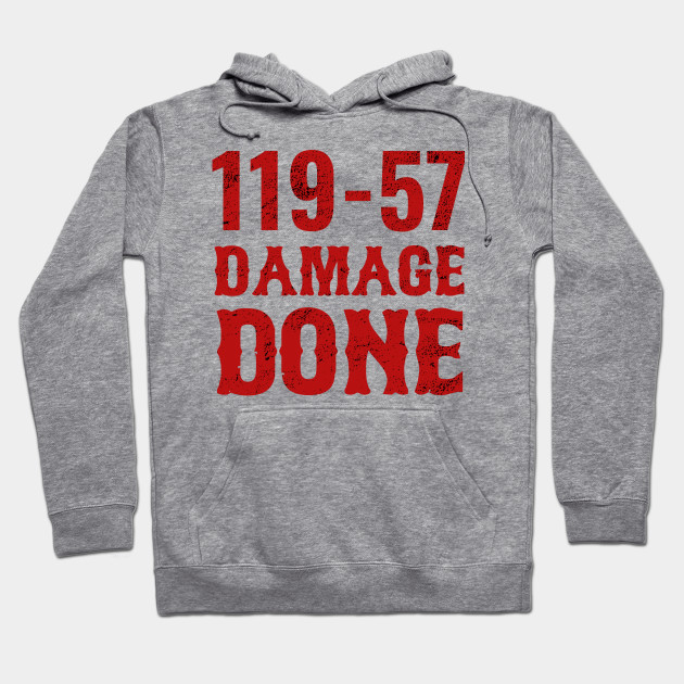 red damage done sweatshirt