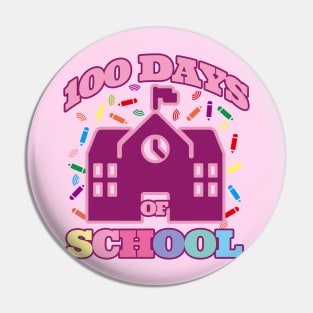 100 Days Of School Pin